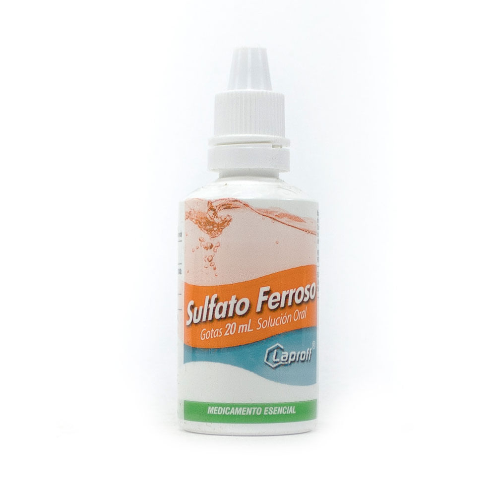 sulfato ferroso gotas dosis pediatrica