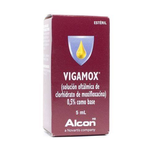 VIGAMOX GOTAS OFTALMICAS 0.5 FRASCO 5 ML Farmacia Pasteur Pasteur