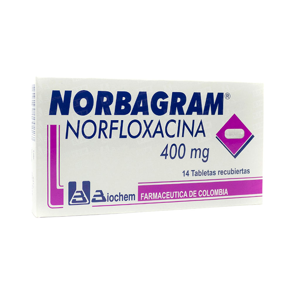 Norbagram Tabletas 400 Mg Farmacia Pasteur Pasteur