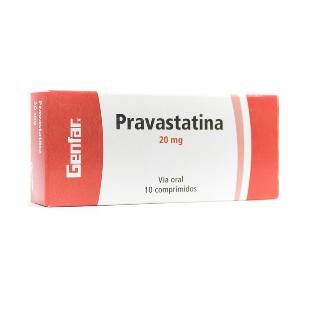 Pravastatina Genfar Tabletas Mg Farmacia Pasteur Pasteur