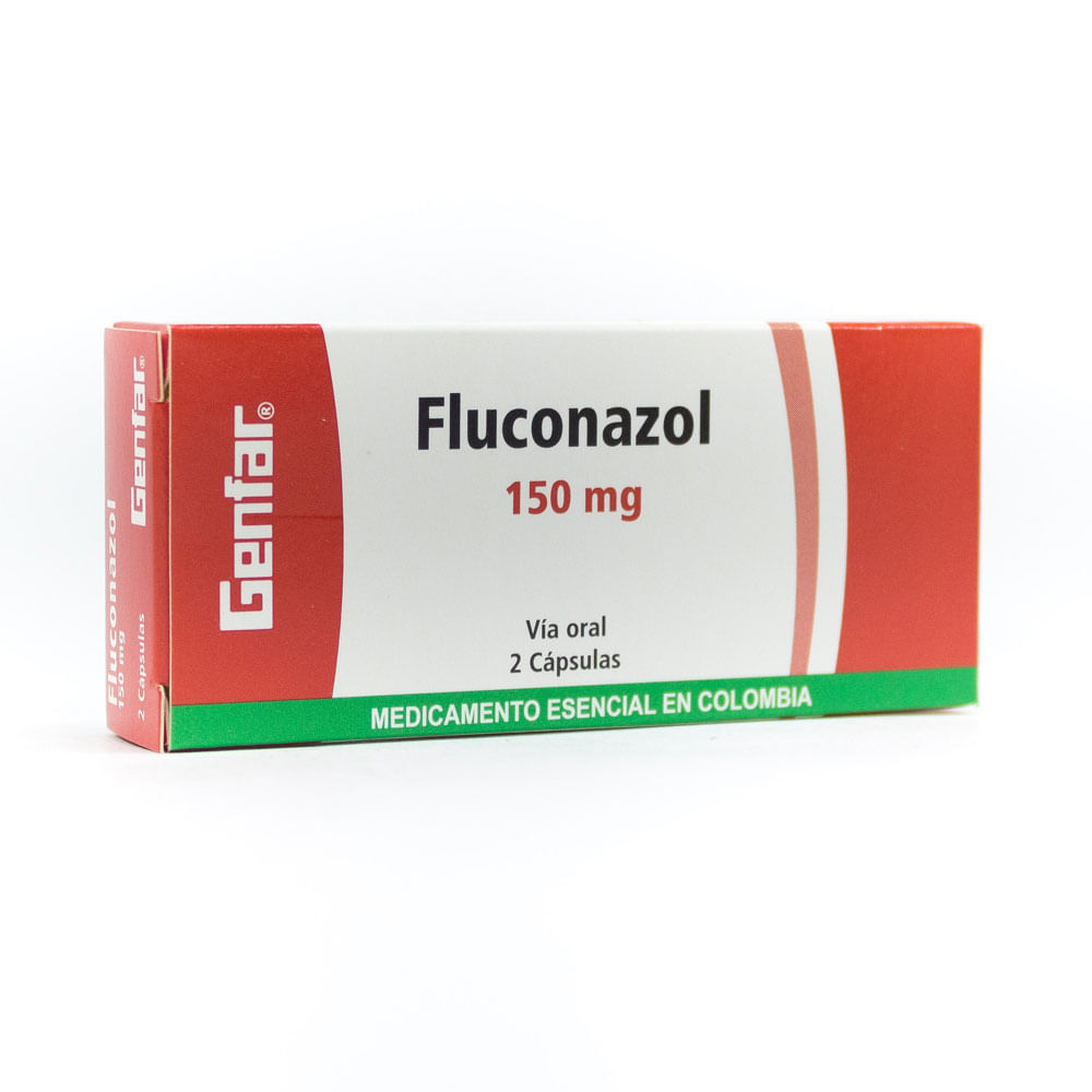 fluconazol capsulas 150 mg