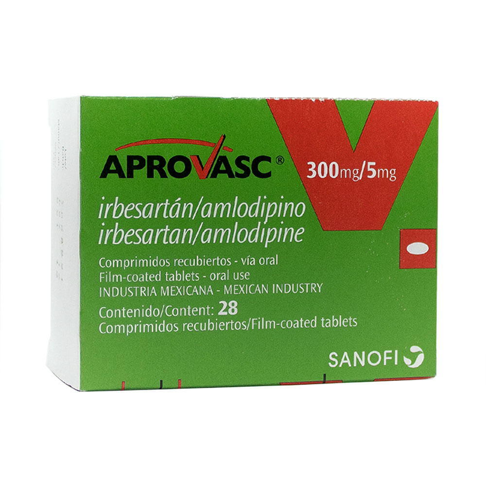 Aprovasc Comprimidos 300 Mg 5 Mg Farmacia Pasteur Pasteur