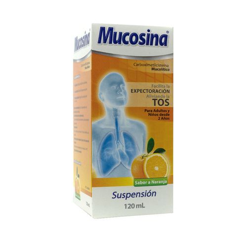 Mucosina Suspension Naranja Caja 1 Ml Farmacia Pasteur Pasteur