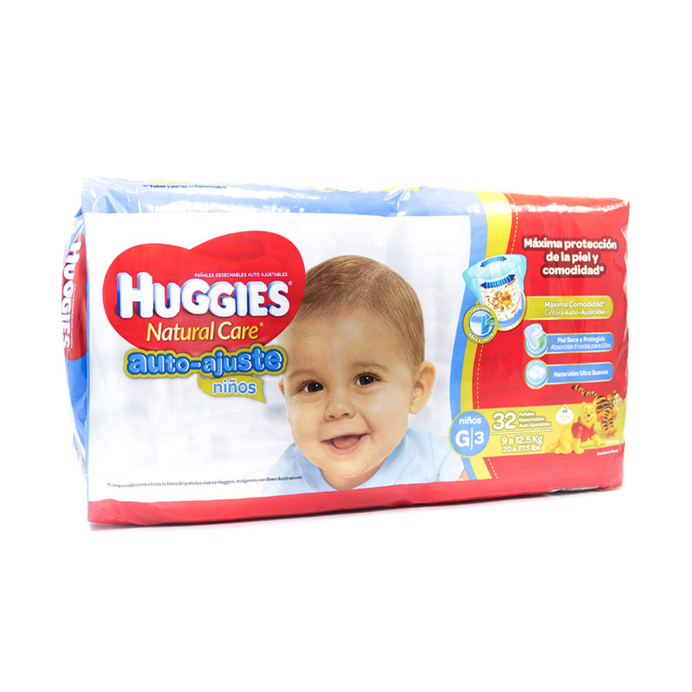 PA?ALES HUGGIES NAT.AUTOAJ.NI?O ET3+++ - Farmacia Pasteur - Pasteur paales good night de huggies