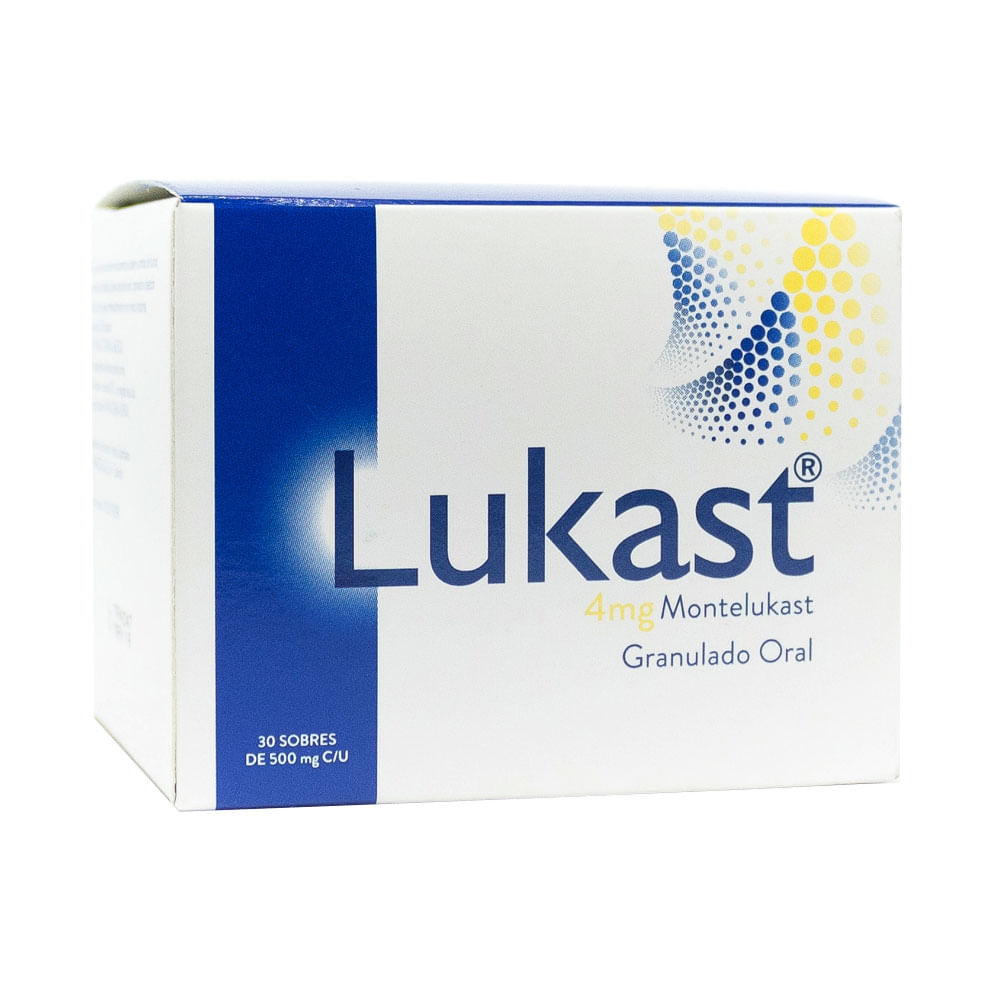 LUKAST GRANULADO 4 MG Farmacia Pasteur Pasteur