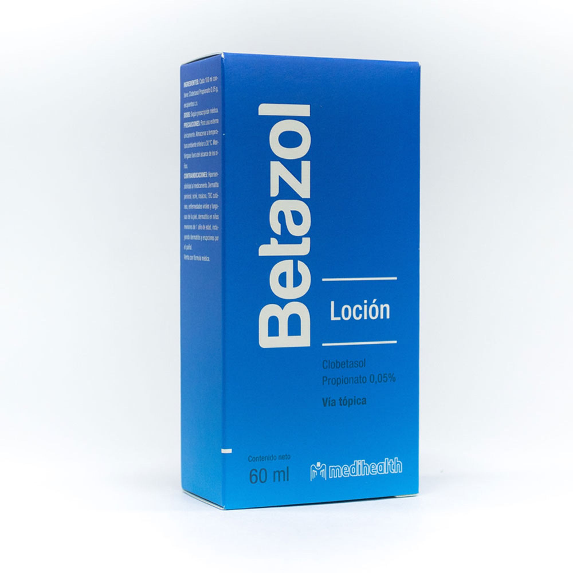 BETAZOL LOCION 0.05% CAJA 60 ML - Farmacia Pasteur - Pasteur