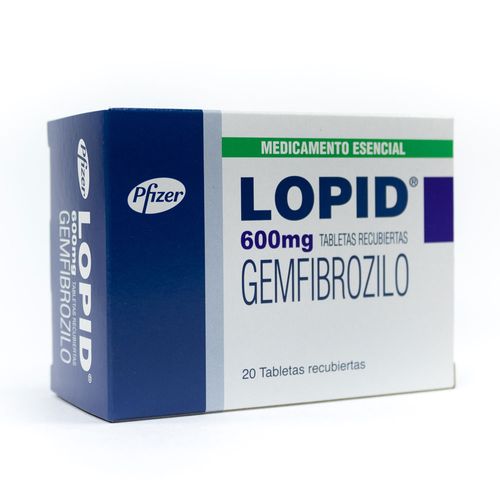 para que sirve el medicamento lopid de 600 mg