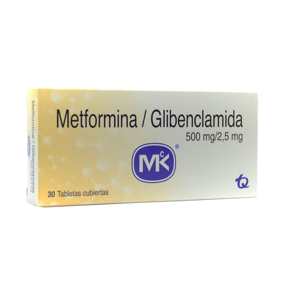 Metformina Glibenclamida Costo