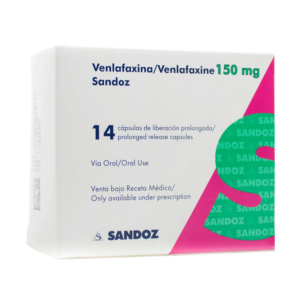 Venlafaxina Sandoz Capsulas 150 Mg Farmacia Pasteur Pasteur