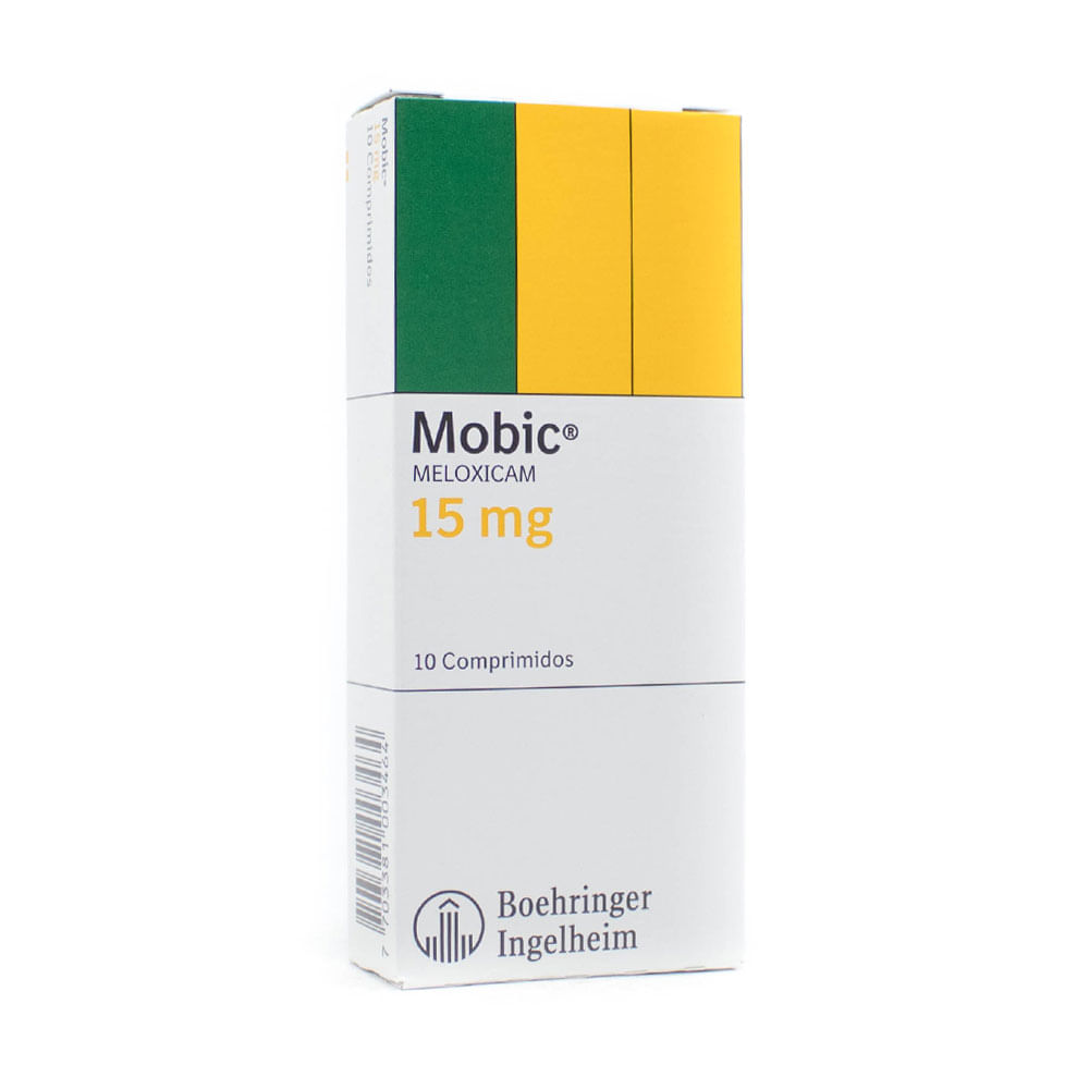 MOBIC TABLETAS 15 MG - Farmacia Pasteur - Pasteur