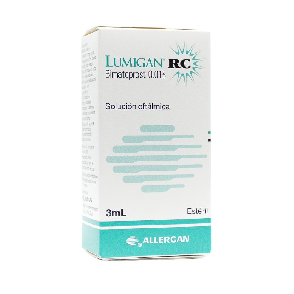 LUMIGAN RC (RG) GOTAS OFTALMICAS 0.01 3 ML Farmacia Pasteur Pasteur