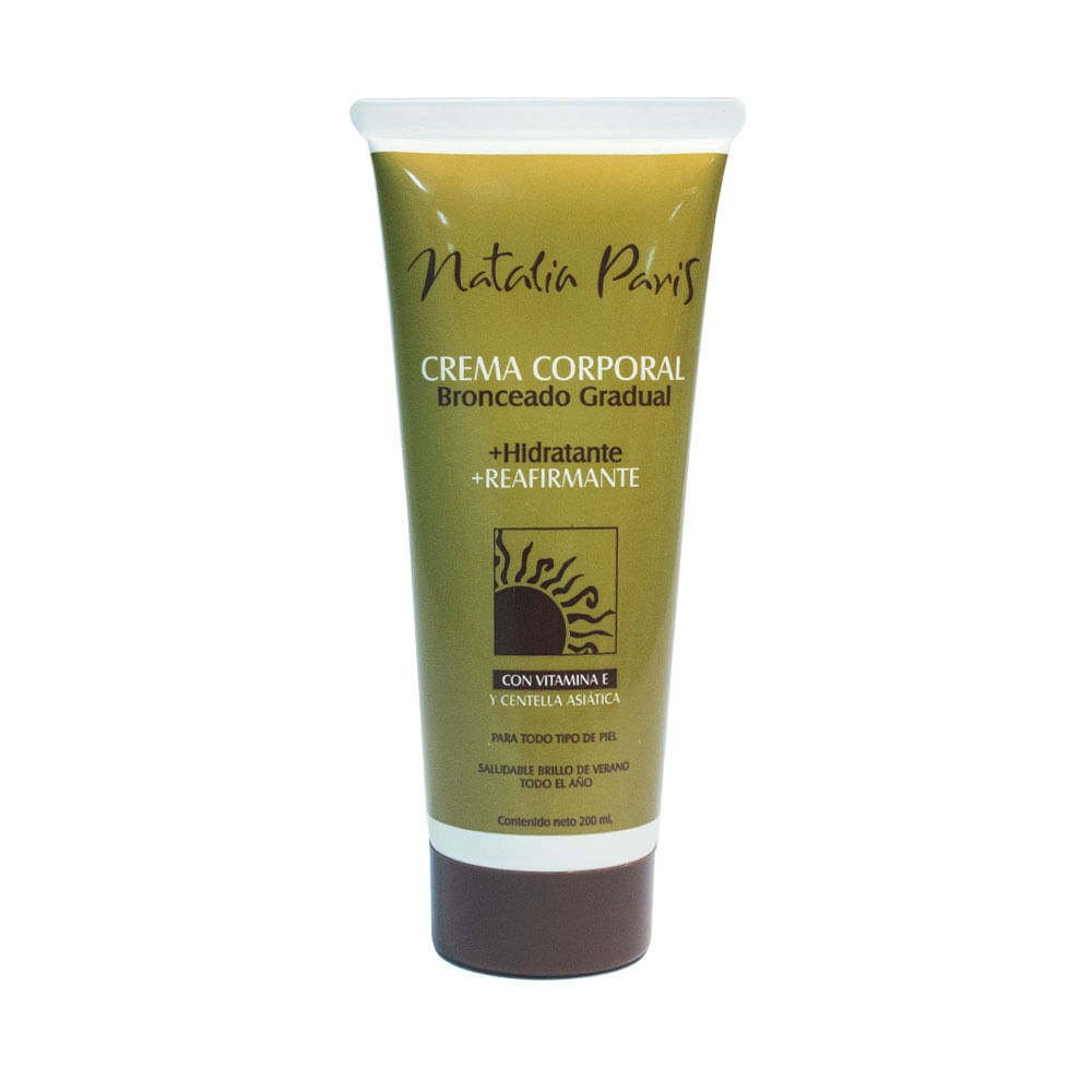 CREMA BRONCEADORA NATALIA PARIS GRADUAL 200 ML - Farmacia Pasteur - Pasteur crema bronceadora natalia paris