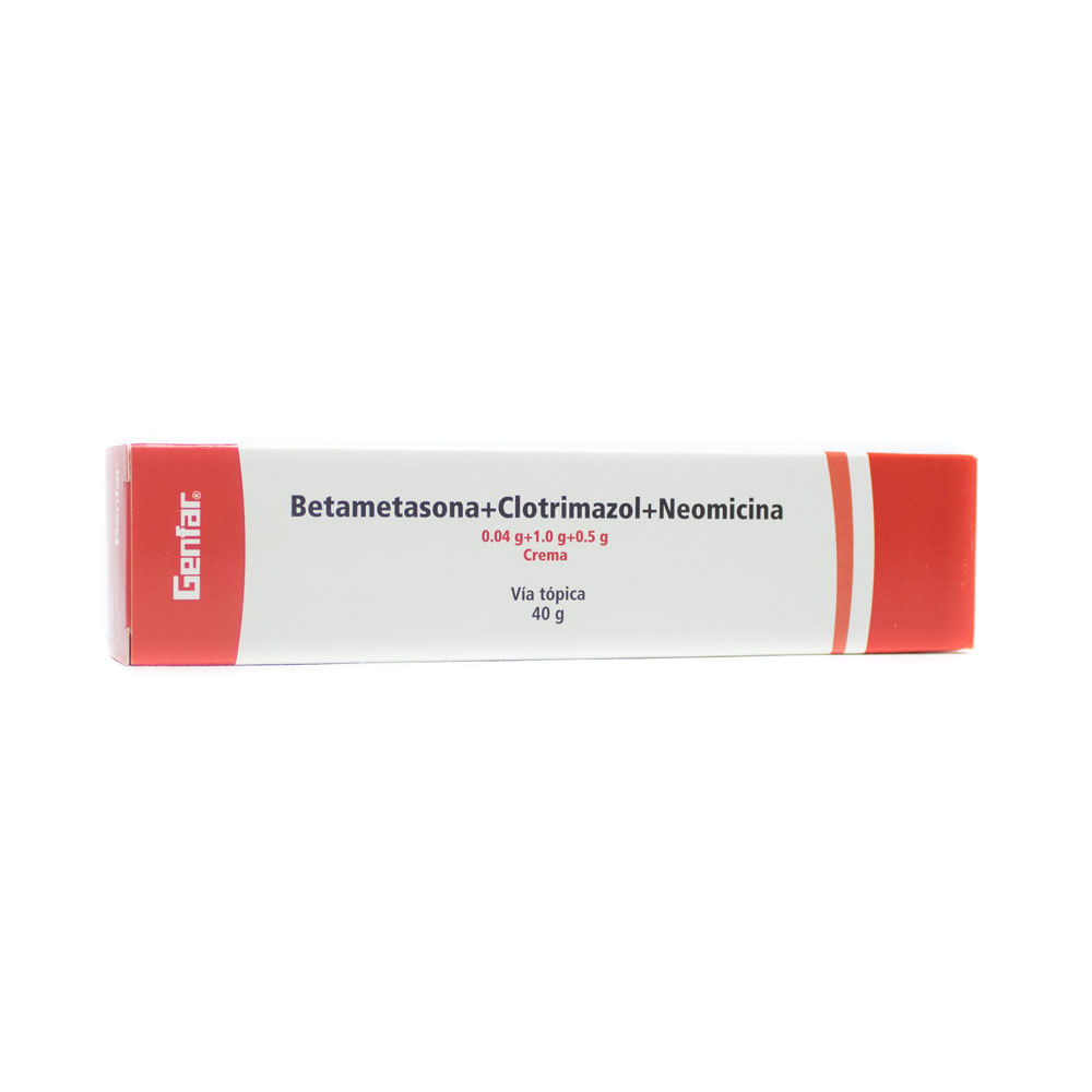 BETAMETASONA+CLOTRIMA+NEOMI GF CREMA CAJA 40 G - Farmacia Pasteur - Pasteur