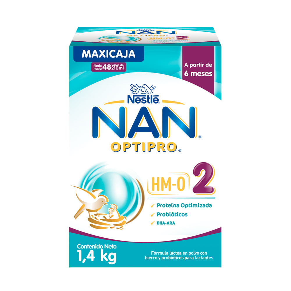 Nan Optipro Hmo 2 Polvo Caja 1 4 Kg Farmacia Pasteur Pasteur