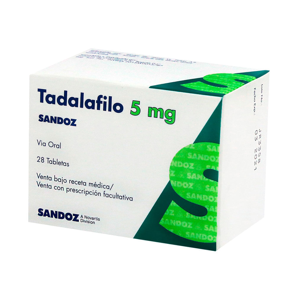 Tadalafilo Sandoz 10 Mg