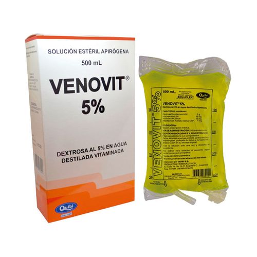 VENOVIT AGUA DESTILADA 5% ML - Farmacia Pasteur -